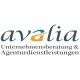 Logo der avalia Unternehmensberatung und Agenturdienstleistungen - DER Experte für Existenzgründung